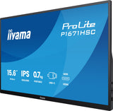 iiyama ProLite P1671HSC-B1 computerskærm 39,6 cm (15.6") 1920 x 1080 pixel Fuld HD LED Sort