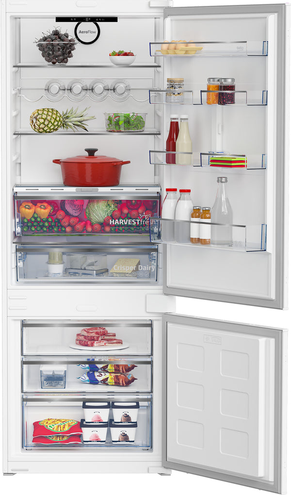 Beko BCNE400E40SN køle-/fryseskab Indbygget 370 L Hvid