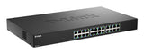 D-Link DMS-1024 Ikke administreret 2.5G Ethernet (100/1000/2500) Sort