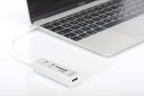 Digitus DA-70243 kortlæser USB 2.0 Hvid