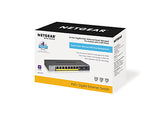 NETGEAR GS110TP Administreret L2/L3/L4 Gigabit Ethernet (10/100/1000) Strøm over Ethernet (PoE) Grå
