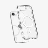 Spigen Ultra Hybrid (MagFit) mobiltelefon etui 15,5 cm (6.1") Cover Transparent, Hvid