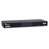 Inter-Tech AS-9108HA KVM Switch Stativ-montering Sort