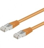 Goobay CAT 5-100 FTP 1.0m netværkskabel Orange 1 m