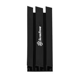 Silverstone SST-TP02-M2 Computerkølesystem Hukommelsesmodul Køleplade/køler Sort