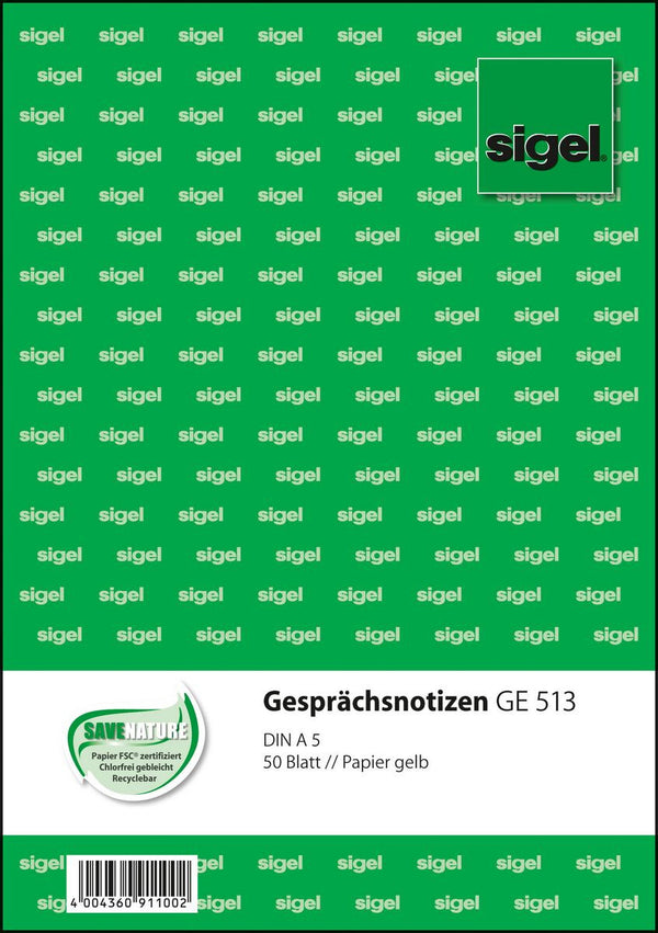 Sigel GE513 forretningsformular