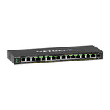 NETGEAR GS316EP Administreret Gigabit Ethernet (10/100/1000) Strøm over Ethernet (PoE) Sort