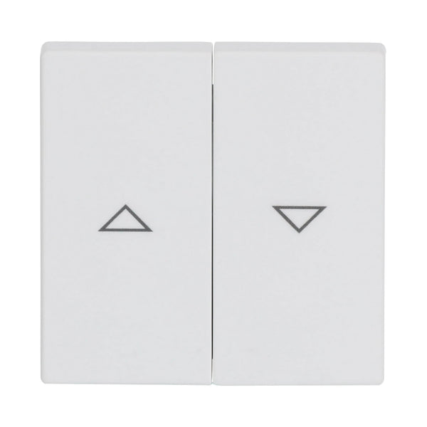 Busch-Jaeger 2CKA001751A3022 kontaktplade & kontakthætte Hvid