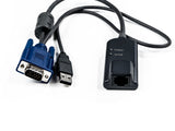 Vertiv Avocent MPUIQ-VMCHS KVM-kabel Sort, Blå 0,3556 m