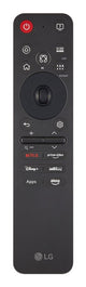 LG MR25GA.AEU fjernbetjening TV Trykknapper/hjul, Stemme