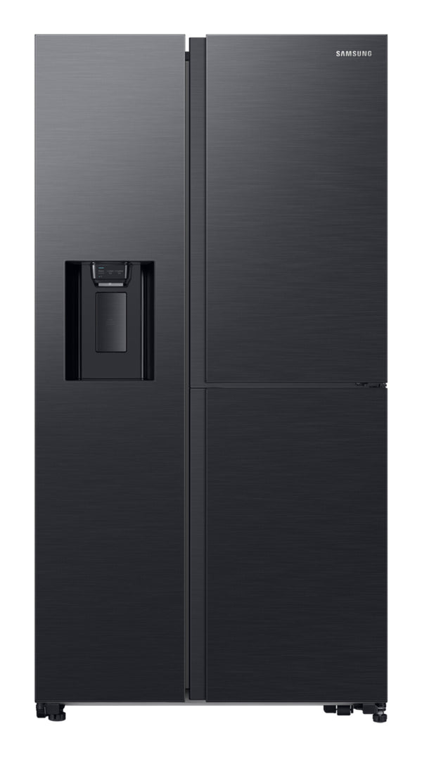 Samsung RH64DG53R3B1 side-by-side køle-fryseskab Fritstående 628 L Sort, Rustfrit stål