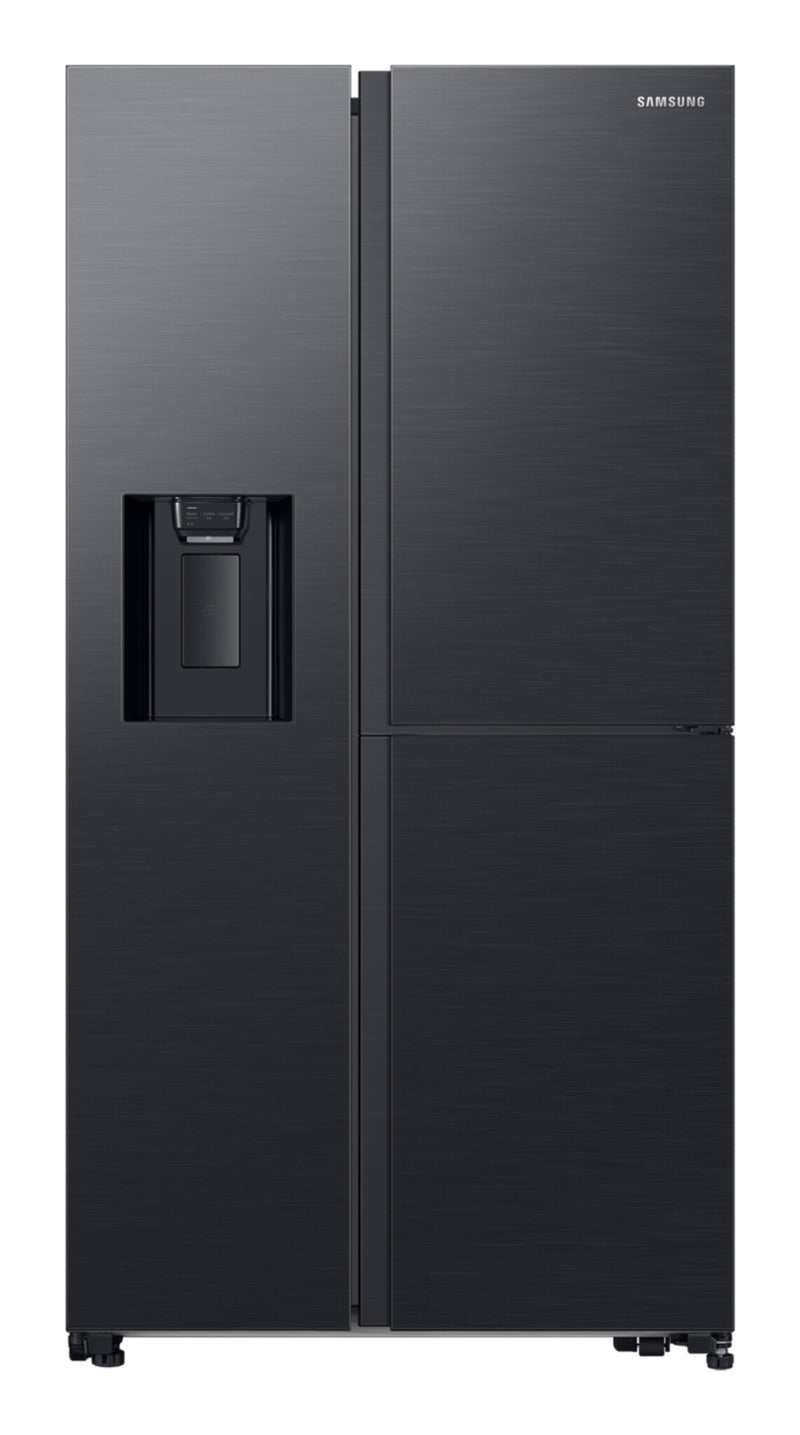 Samsung RH64DG53R3B1 side-by-side køle-fryseskab Fritstående 628 L Sort, Rustfrit stål
