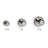 MAUL 6168696 køleskabsmagnet Sølv 5 stk