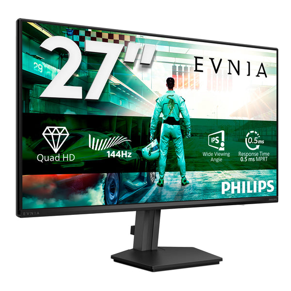 Philips Evnia 3000 27M2N3500NF/00 computerskærm 68,6 cm (27") 2560 x 1440 pixel Quad HD LCD Sort