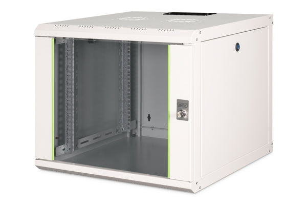 Digitus DN-19 09U-6/6 stativ 9U Vægmonteret stativ Grå