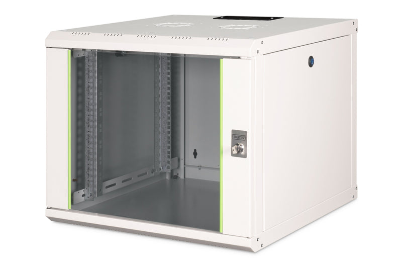 Digitus DN-19 09U-6/6 stativ 9U Vægmonteret stativ Grå