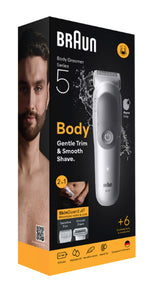 Braun Series 5 BG5550 body groomer / barbermaskine Grå