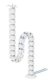 Neomounts ADS06-130WH kabelorganisator Skrivebord Kabelguide Hvid 1 stk