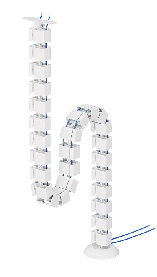 Neomounts ADS06-130WH kabelorganisator Skrivebord Kabelguide Hvid 1 stk