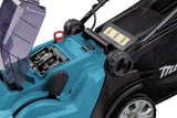 Makita DLM382PM2 plæneklipper Batteri Sort, Blå