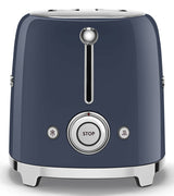 Smeg TSF01NBEU brødrister 6 2 skive(r) 950 W Blå, Krom