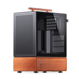 Jonsbo T7 Midi Tower Sort, Træ