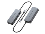 Conceptronic ABBY24G dockingstation Ledningsført USB 3.2 Gen 1 (3.1 Gen 1) Type-C Grå