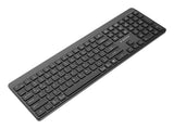 Gembird KB-WPS-03 tastatur Kontor RF trådløs + Bluetooth QWERTY US International Sort