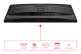 AOC E4 U27E4CV computerskærm 68,6 cm (27") 3840 x 2160 pixel 4K Ultra HD LED Sort