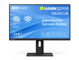 Hannspree Hybri Monitor EB241CJB computerskærm 60,5 cm (23.8") 1920 x 1080 pixel Fuld HD LCD Sort