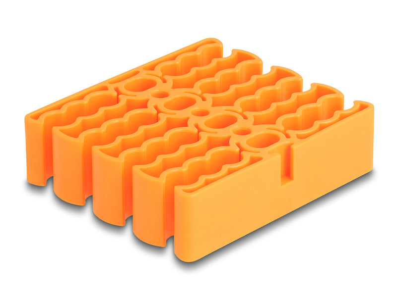 DeLOCK 66255 kabelorganisator Universel Kabelholder Orange 1 stk