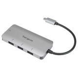 Targus ACH226EU interface hub USB 3.2 Gen 1 (3.1 Gen 1) Type-C 5000 Mbit/s Sølv