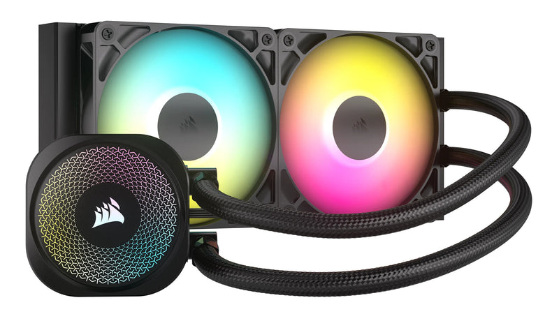 Corsair Nautilus 240 RS ARGB Liquid Processor Alt-i-en væskekøler Sort 1 stk