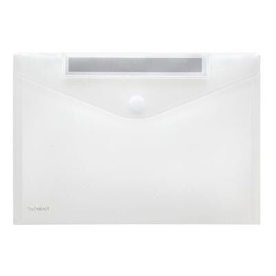 FolderSys 40161-04 folder Polypropylen (PP) Transparent, Hvid A4