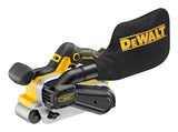 DeWALT DCW220NT-XJ transportabel slibemaskine Bånd slibemaskine Sort, Gul