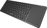 Voxicon DK-255WL-B tastatur Kontor RF trådløst QWERTY Nordisk Sort