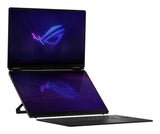 ASUS ROG Zephyrus Duo GX651AX-SR004W Intel Core Ultra 9 386H Hybrid (2-i-1) 40,6 cm (16") Berøringsskærm 3K 64 GB LPDDR5x-SDRAM 2 TB SSD NVIDIA GeForce RTX 5090 Wi-Fi 7 (802.11be) Windows 11 Home Grå QWERTZ Tysk