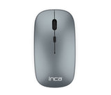 Inca IBK-572BT tastatur Mus inkluderet RF trådløs + Bluetooth Sort
