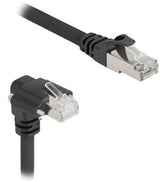 DeLOCK 80921 netværkskabel Sort 1 m Cat6 SF/UTP (S-FTP)