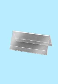 Sigel Table Top Display Frame 95x 42 mm, 10 pcs. dokumentholder Transparent