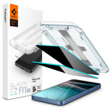 Spigen GLAS.tR EZ Fit HD Privacy Skærmfilter Samsung 2 stk