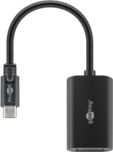 Goobay 51776 USB grafisk adapter 1920 x 1080 pixel Sort