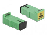 DeLOCK 85925 fiber adapter SC 4 stk Grøn