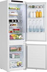 Gorenje Integreret køle /fryseskab med NoFrost DualAdvance til frostfri opbevaring og separat luftcirkulation i køle og frysedelen. CrispZone hjælper med at holde frugt og grøntsager friske i længere tid, mens SuperCool sikrer hurtig nedkøling efter indkø