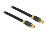 DeLOCK 86593 InfiniBand og fiberoptisk kabel 2 m Toslink Anthracit