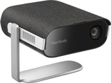 Viewsonic M1XE dataprojekter Projektor med kort projiceringsafstand LED WVGA (854x480) Sort, Sølv