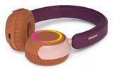 Philips 4000 series TAK4200MP/00 hovedtelefoner/headset Trådløs Opkald/musik Bluetooth Orange, Lilla, Rose