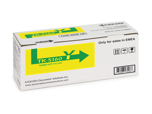 KYOCERA TK-5160Y tonerpatron 1 stk Original Gul