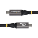 StarTech.com CC1M80GUSB4CABLE USB-kabel USB4 Gen 4x2 1 m USB C 80 Gbit/sek. 240 W Sort