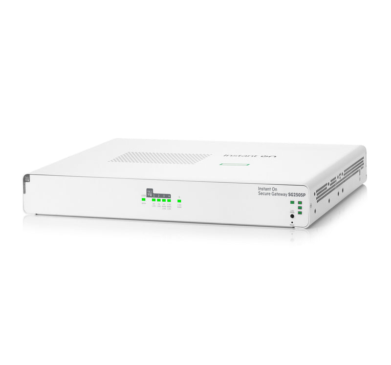HPE Networking Instant On Secure SG2505P gateway/controller 10, 100, 1000, 2500 Mbit/s